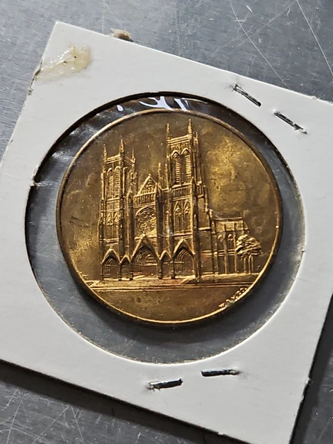 The CATHEDRAL CHURCH of St. John The Divine NEW YORK Medallion