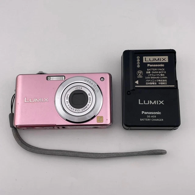 PANASONIC LUMIX DMC-FS3 Pink With Battery Compact Digital Camera