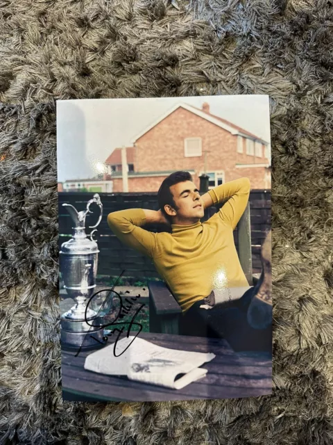 Tony Jacklin Signed A4 Photo Ryder Cup The Open Legend Autograph