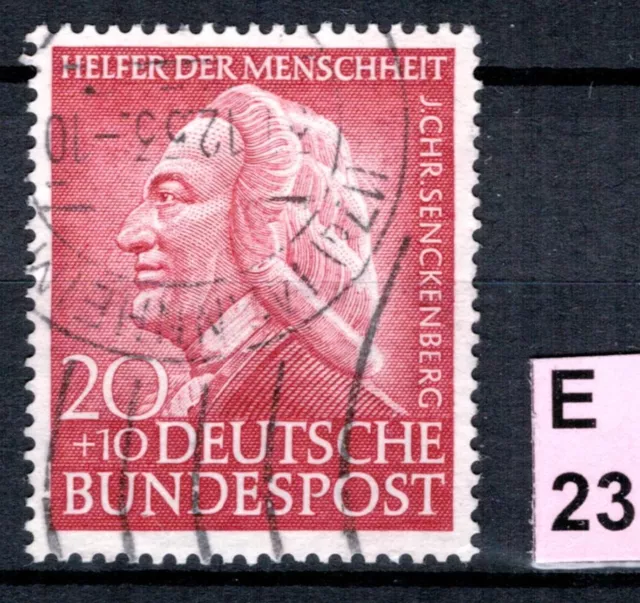 BRD Bund. 1949 bis 1959 gest. Mi. Nr. 175. Wohlfahrt "Helfer der Menschheit"