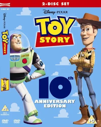 Toy Story DVD (2005) John Lasseter cert PG 2 discs Expertly Refurbished Product