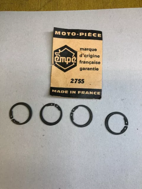 4 x Circlips externe embrayage 16mm Motobécane Motoconfort  MBK AV7 AV10 14561