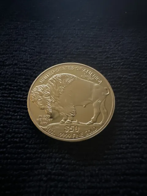 40mm US Indian Head Buffalo liberty Coin, $50 Copy.