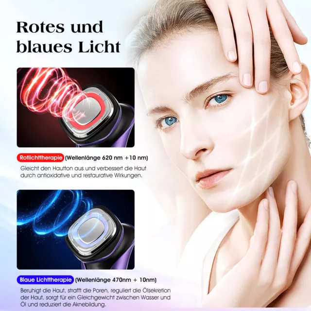 Gesichts Massage Elektrische Gerät Multifunktionale Gesichts Hautpflege Massager 2