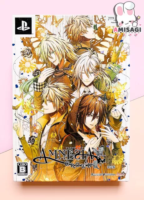 Amnesia: Crowd Limited Edition PSP Sony Spiel Game Anime Otome JAPAN | Sehr Gut