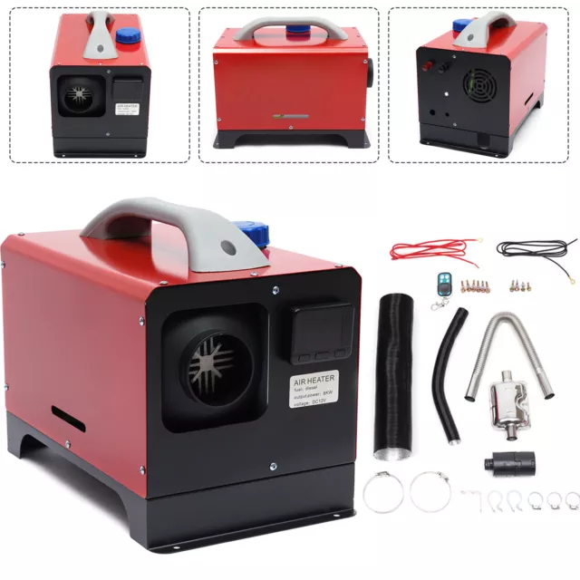 8KW 12V Air Diesel Heizung Integration Luftheizung Standheizung LCD PKW LKW Boot