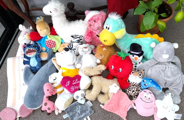 Lot De 60 Doudous - Marques Diverses - Occasion