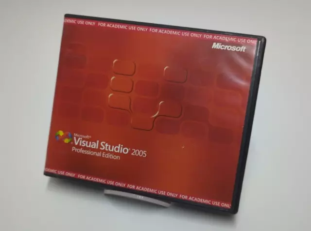 Microsoft Visual Studio 2005 Professional Edition - 10 CD Set + Product Keys