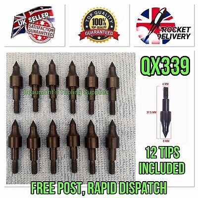 12 PZ NUOVO Gold Tiro con l'arco pratica Broadheads FRECCIA Target 100 GRANI 