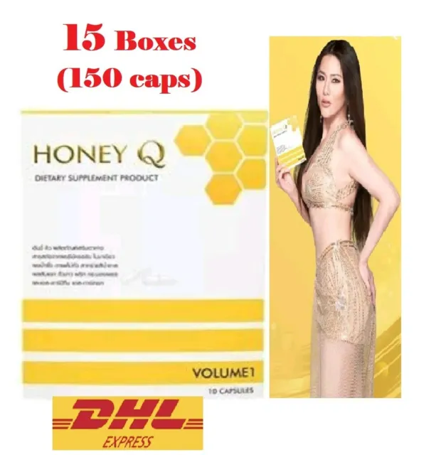 15 Honey Q Detox Suplemento Control de Peso Forma Quemaduras Bloqueo Break Q7