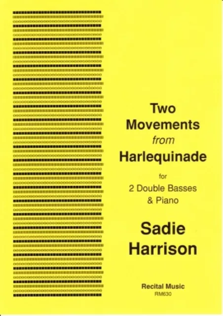 Sadie Harrison | Two Movements from Harlequinade | Buch | Spartan Press