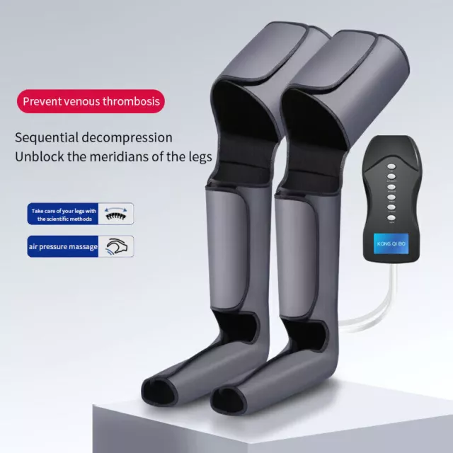 Full Leg Calf Foot Massager Air Compression  Boots Circulation&Relaxation