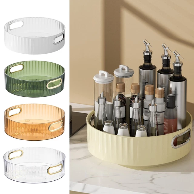 Accessori Portascatola Piatto Frutta Contenitore Barattolo Organizzatore Cucina 360° Rotante