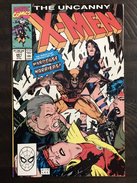 Uncanny X-Men 261 (Marvel, 1990) Jim Lee Cover Wolverine