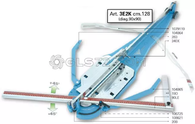 Ricambi E Accessori Per Tagliapiastrelle Sigma 3E4K (Ex 3E2K)