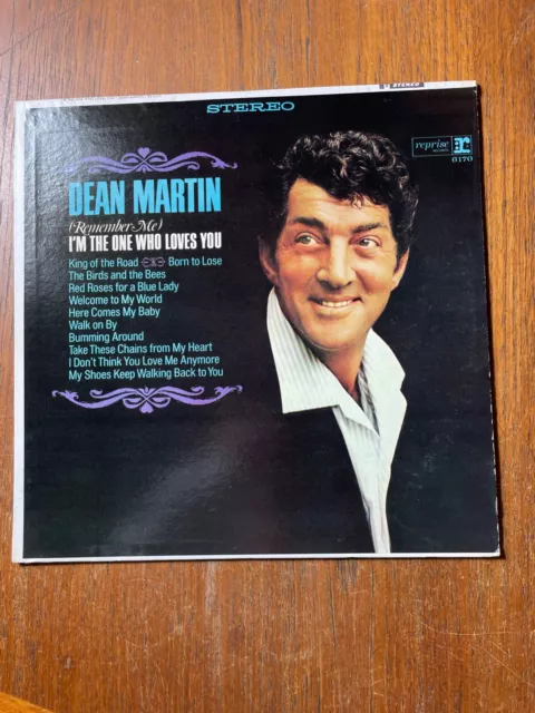 Dean Martin Remember Me I’m The One Who Loves You LP Album Vinyl Record VG