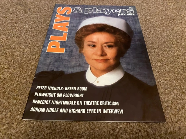 PLAYS AND PLAYERS Magazine 1982 Jul Joan Plowright Don Crawford Adrian ...