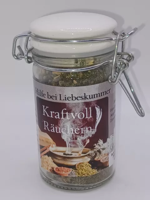 Hilfe bei Liebeskummer Kraftvoll Räuchern Inhalt 60 ml Räuchermischung