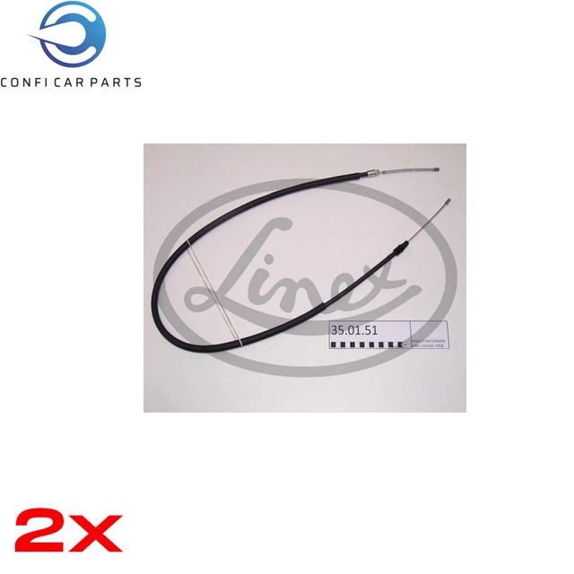 Handbremsseil Bremsseil Paar Hinten Linex 350151 2Pcs P Neu Oe Qualit�T