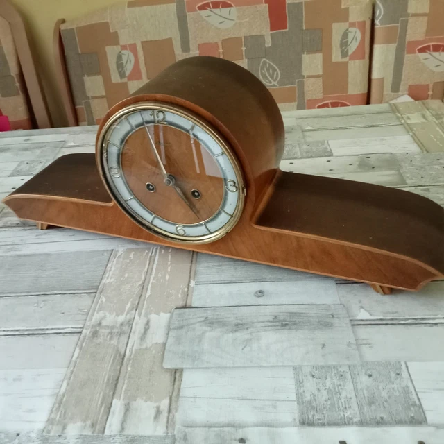 AYRELY Vintage Kaminuhr - 7 Zoll Retro Metall Uhr Batteriebetrieben