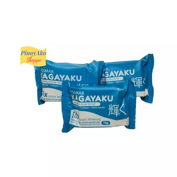 Rosmar Kagayaku Bubble Gum Soap 70g (3 Bars)