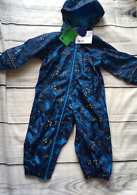 Boys Puddlesuit Dinosaurs from Mountain Warehouse BNWT 12-18 months