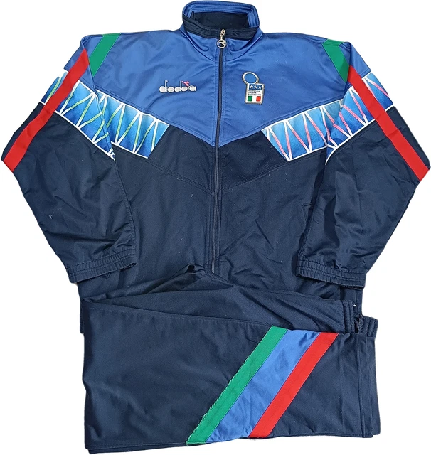 TUTA GIACCA ITALIA 1994 World Cup felpa Diadora Baggio IP