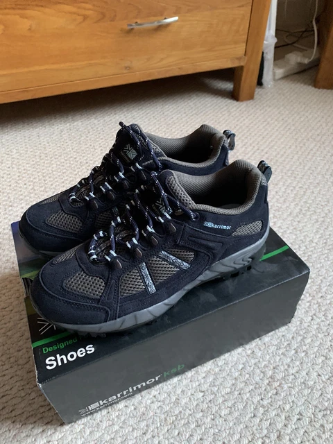 WOMEN S KARRIMOR BORDER 10 Navy Walking Shoe UK 5 29.00