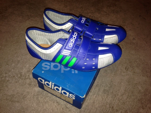 Rennradschuhe 42 ADIDAS GIRO PRO Cycling Shoes Retro Vintage