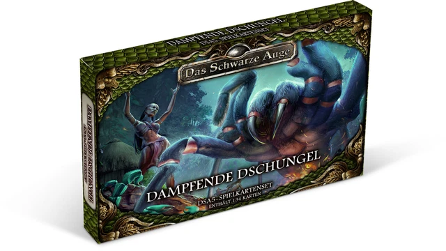 Das Schwarze Auge, DSA5 Spielkartenset Dampfende Dschungel | Kaub (u. a.) | 2020