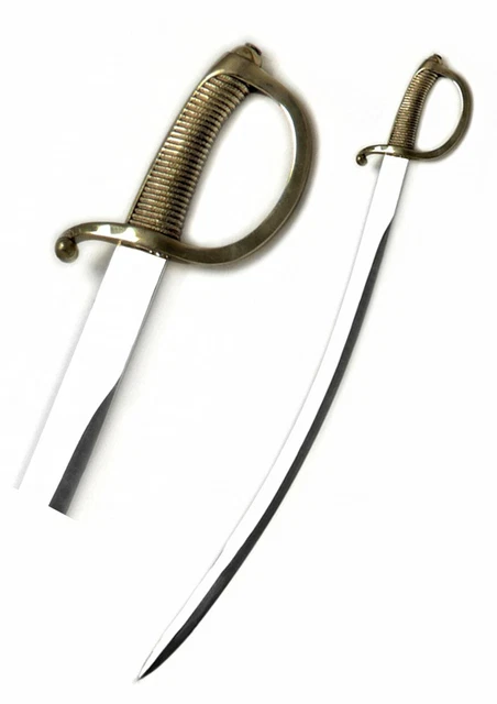Sciabola Napoleone da collezione in acciaio forgiato a Toledo spada antica spade