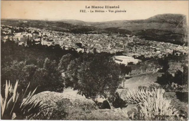 CPA AK FEZ La Médina vue générale MAROC (23410)
