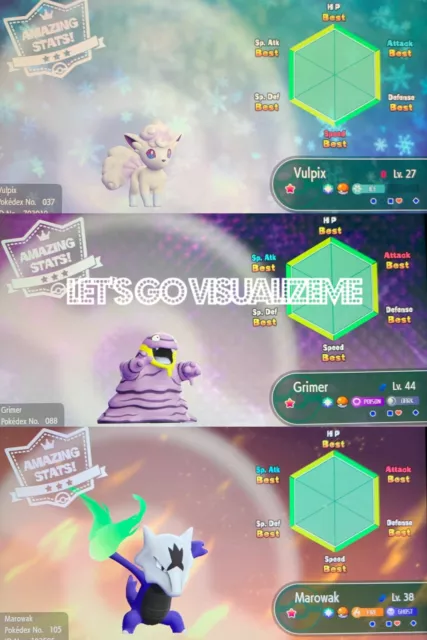 Shiny Alolan Vulpix after 5274 trades. Decent nature as well! :  r/PokemonLetsGo