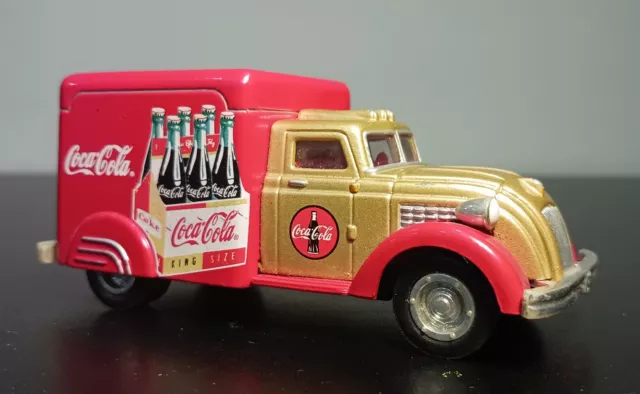 Coca Cola Matchbox 1937 Dodge Airflow Toy Truck 1999 Mattel 168 9 ME