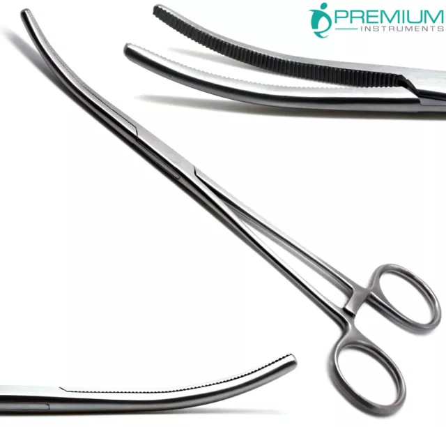 Pean Rochester Curved Forceps 8" Hemostat Surgical Veterinary Instruments