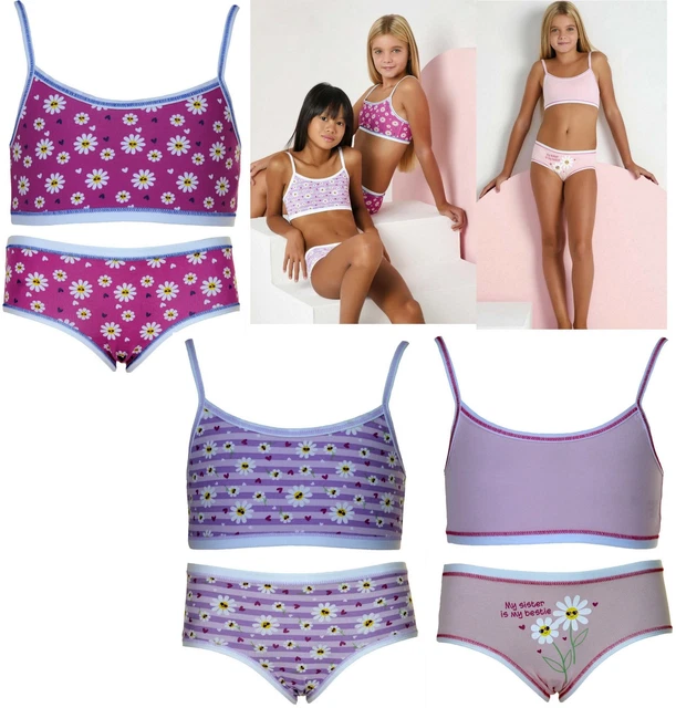 Reggiseno Sportivo Bambina - Microfibra, Senza Ferretto, Taglie 4-14 Anni, Per Danza E Sport - Foto 9