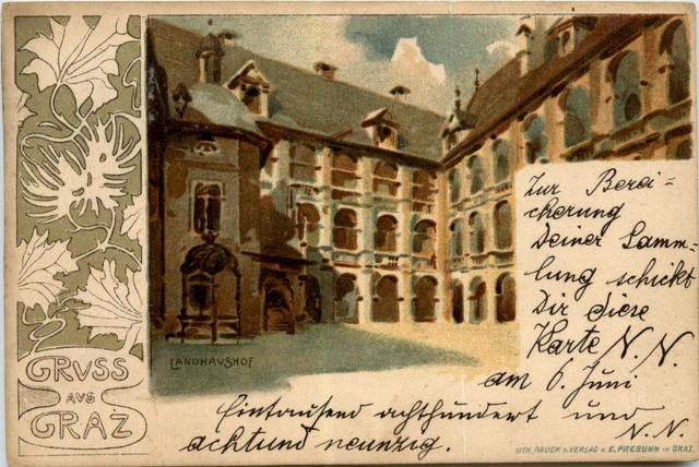 Gruss aus Graz - Litho -296192