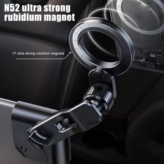 Chargeur Voiture Magsafe Lamicall 15W - Support Magnétique Ultra Aimanté Pour IPhone 16/15/14/13