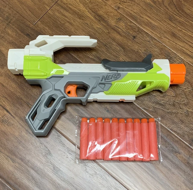 NERF N STRIKE Modulus Ionfire Blaster Pistol Gun w/ Bullets (Works ...