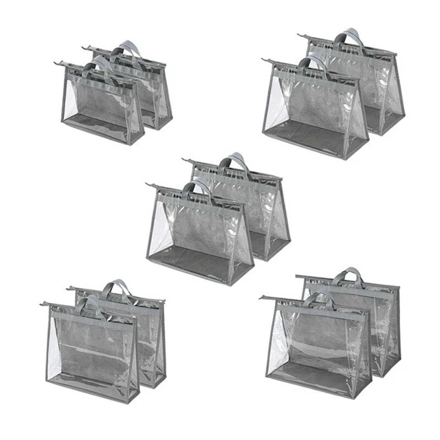 10 Sacchetti Trasparenti per Custodie Antipolvere per , 5 Formati Trasparen C2F4