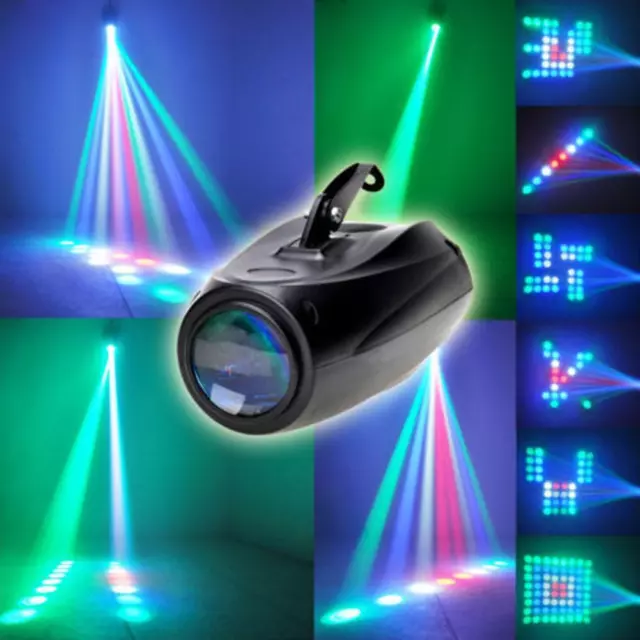 1X Double Head Airship Pattern Stage Effect Lighting NEW J8G7