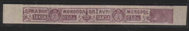 Serbia Revenue Stamp Fiscal Cinderellas Taxation on Matches Monopol Drzavni