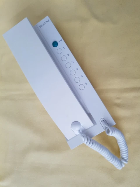 SIEDLE HT 611-01 W, Haustelefon, Sprechanlage (12.) EUR 48,00 - PicClick DE