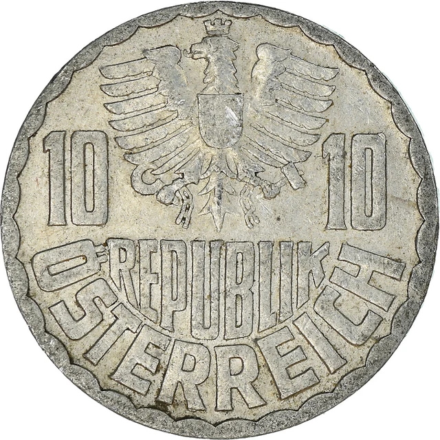[#963294] Coin, Austria, 10 Groschen, 1961