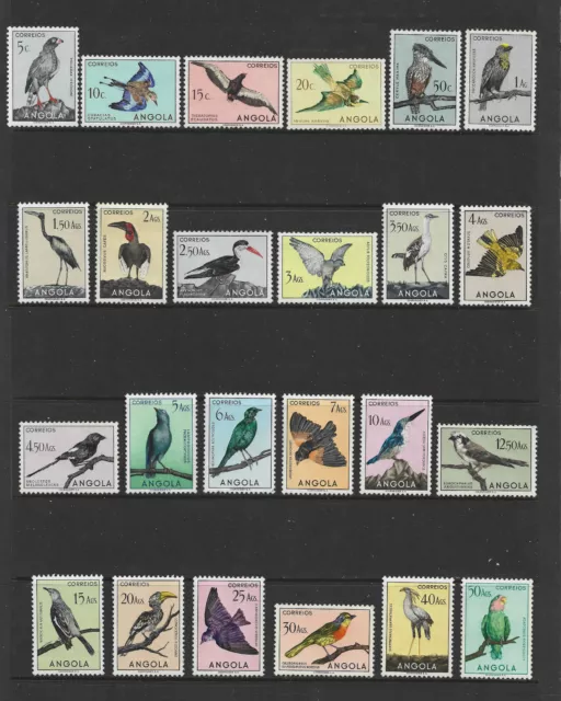 [ Portugal - Angola 1951 - Birds ] complete MNH set