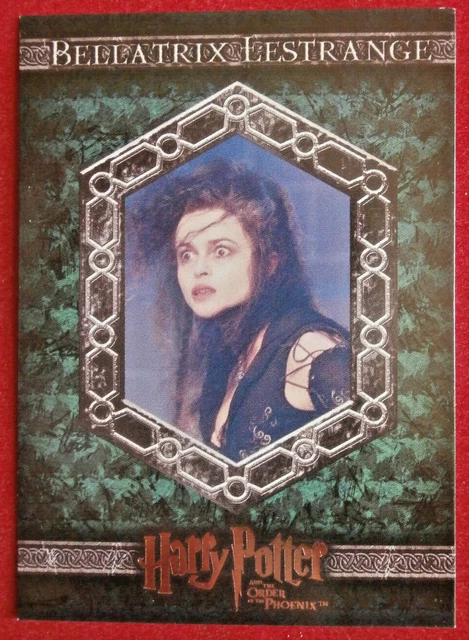 HARRY POTTER ORDER OF THE PHOENIX Card #097 - BELLATRIX LESTRANGE ...