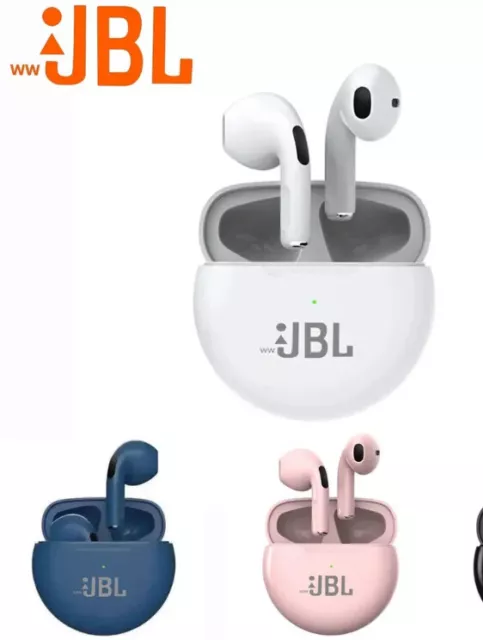 JBL-Écouteurs sans fil Air Pro 6 TWS 9D, casque HIFI, écouteurs Bluetooth sport