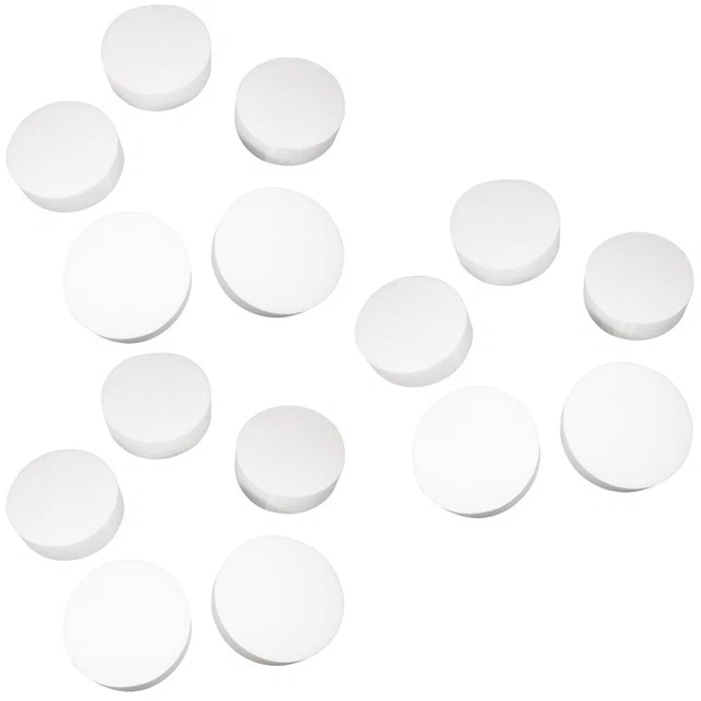 Lot De 2 Cônes En Polystyrène Blanc 30 Cm - Pour Décoration, Bricolage, Projets Créatifs, Fêtes, Légers Et Faciles à Customiser