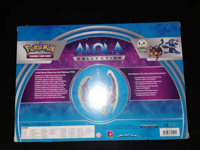 Pokemon ALOLA COLLECTION Box | Sealed | 2016 2