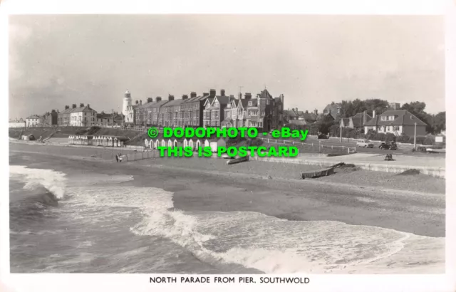 R536513 Southwold. North Parade From Pier. F. Jenkins. RP